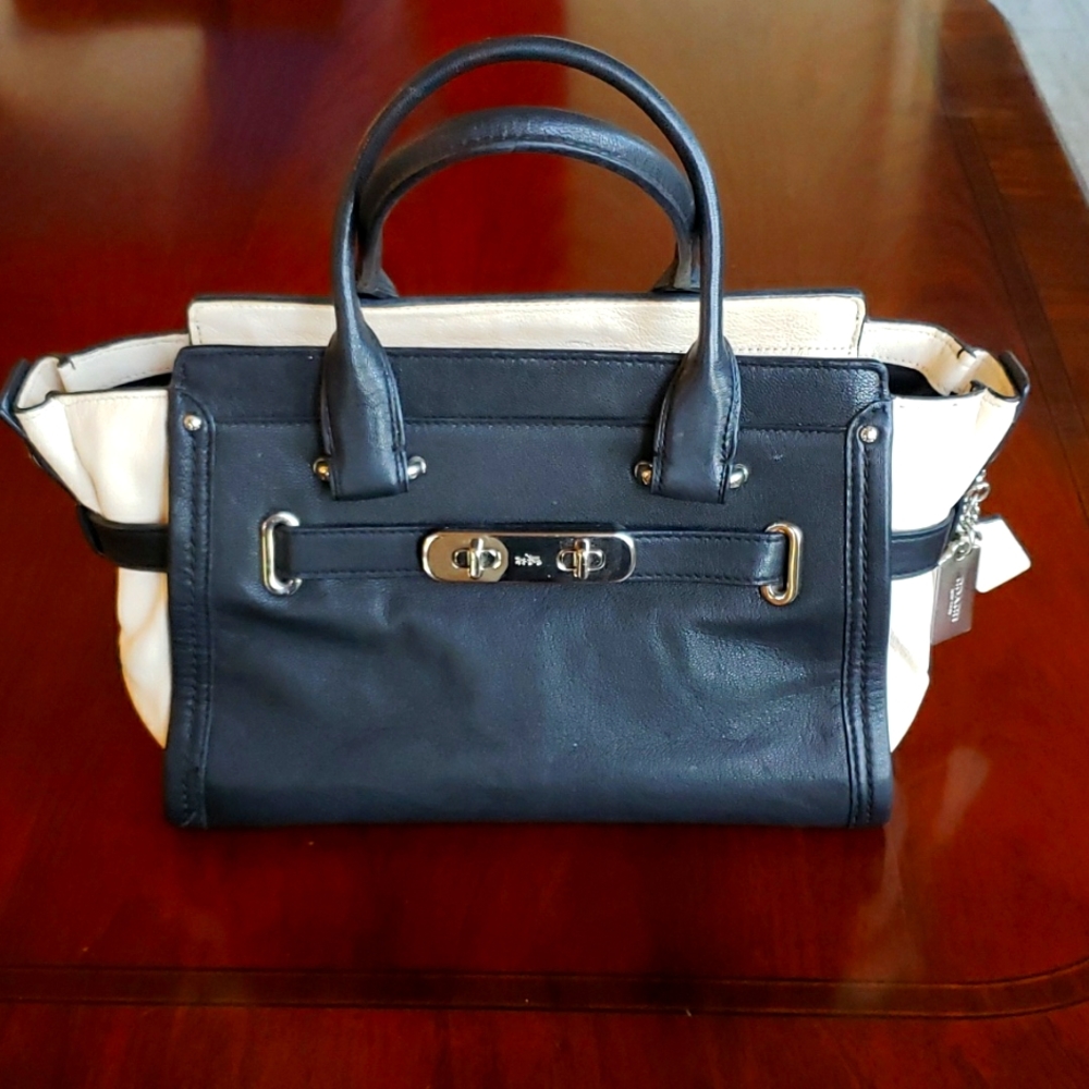 Coach leather bag